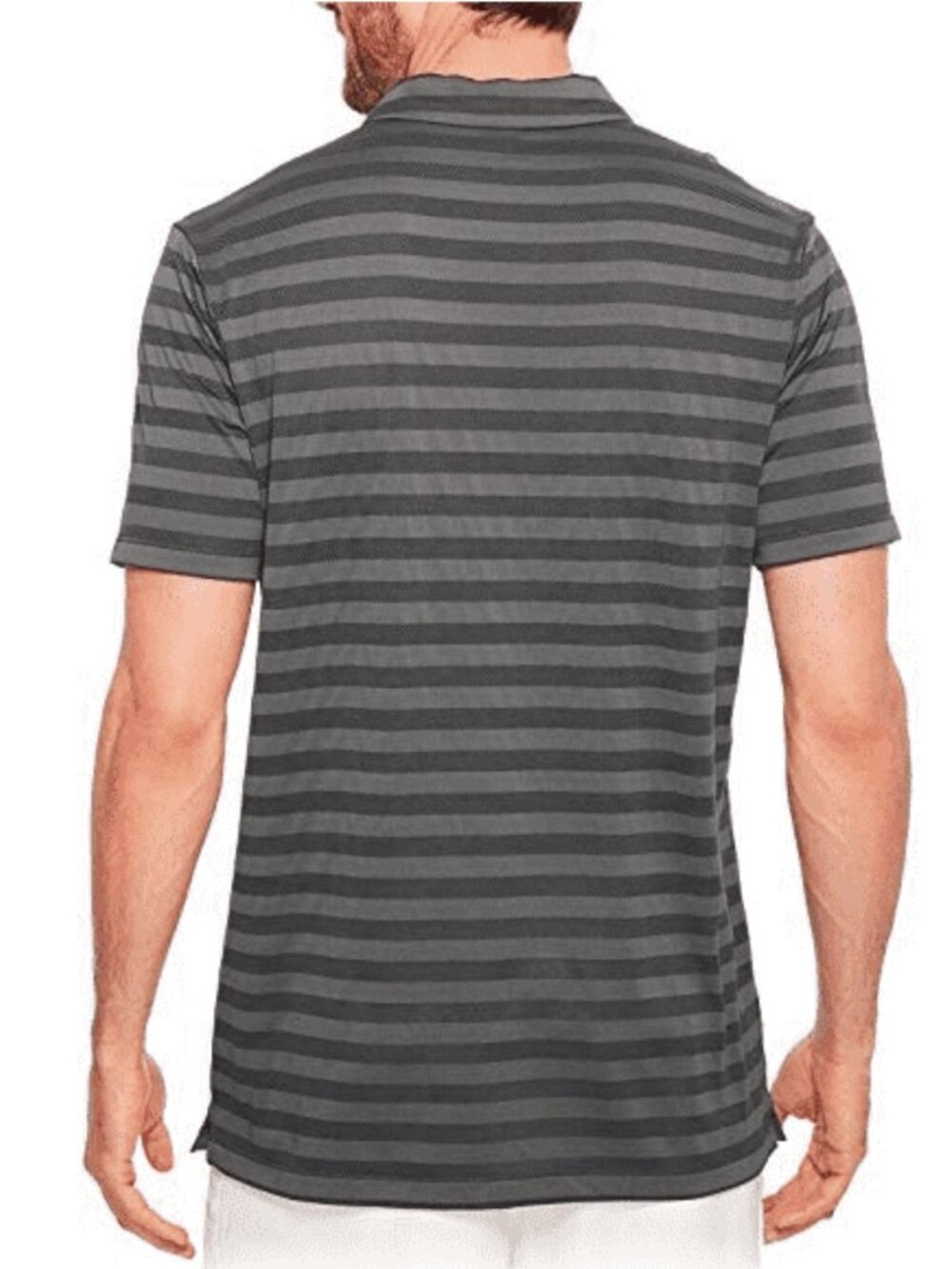 Nike Golf Dri-FIT Polo Shirt Men's Large Gray Black - Picture 2 of 7